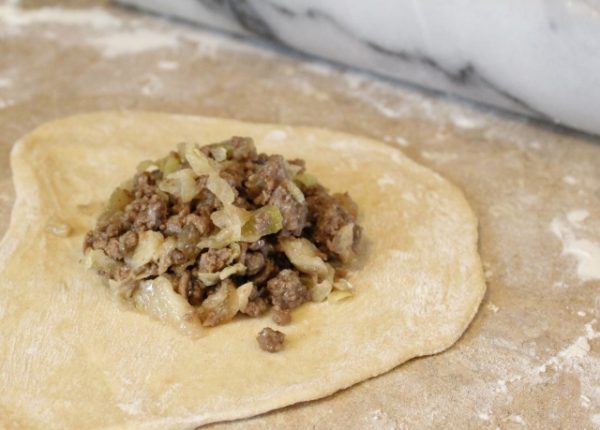 Cabbage And Ground Beef Stuffed Dinner Rolls