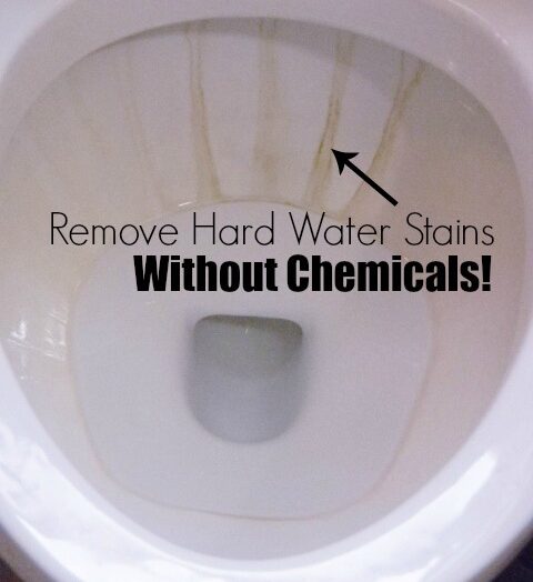 Chemical Free Way To Remove Hard Water Stains From Your Toilet