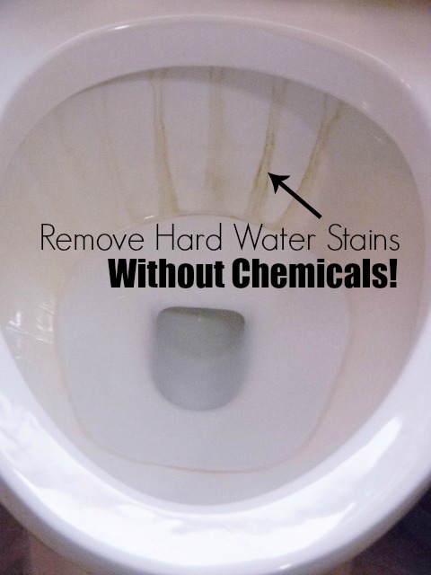 Remove Hard Water Stains Without Chemicals