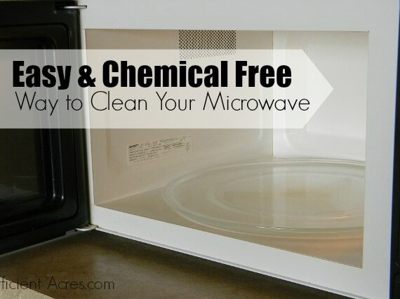 How to Easily Clean Your Microwave With No Chemicals