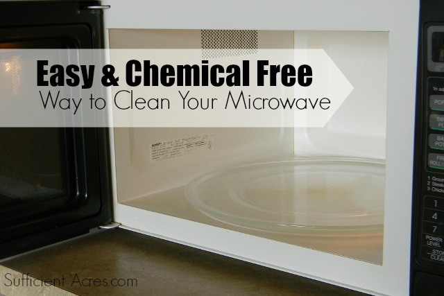 clean microwave