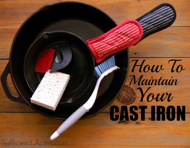 How to maintain your cast iron