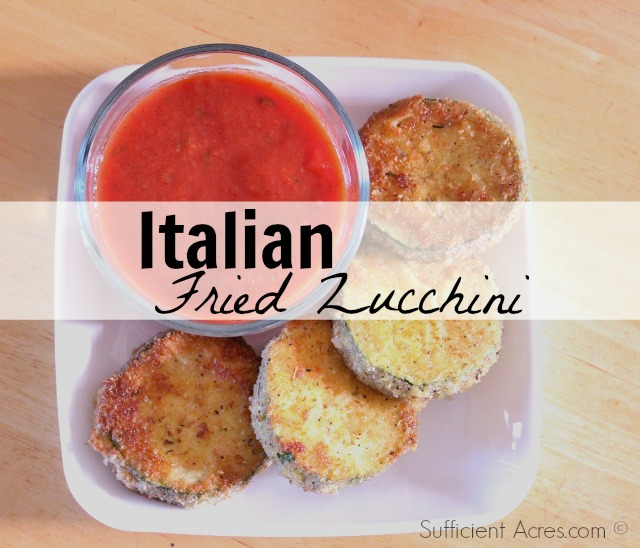 Italian Fried Zucchini
